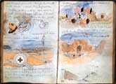 album de crocquis et de notes d'Eugène Delacroix