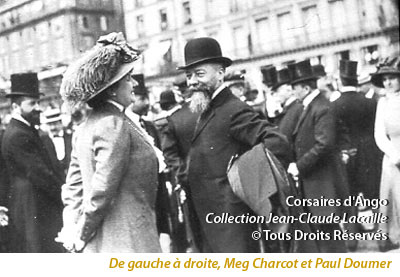 Paul Doumer et Meg Charcot