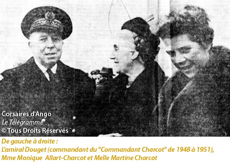 L'inauguration du Jean-Charcot